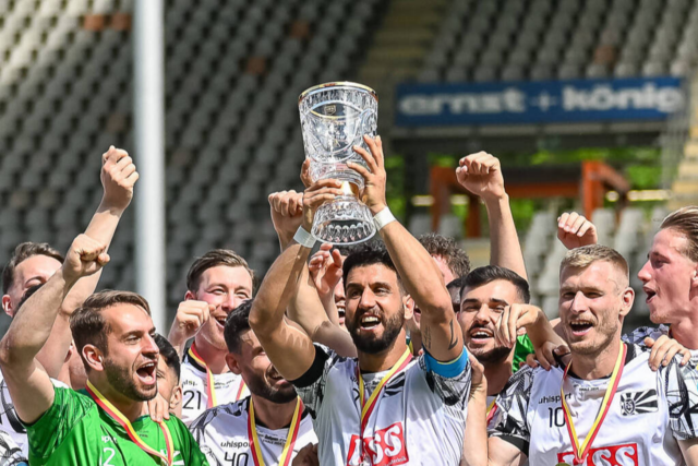 Bahlinger SC gegen FC Auggen - zwei Weindrfer im Pokalfieber