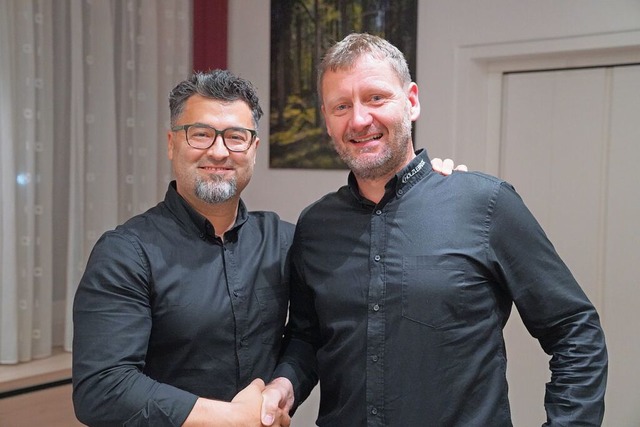 Im Vorstand: Marco Wittstock, Felix Pfaff (von links) | Foto: FC Hölzlebruck Im Vorstand: Marco Wittstock, Felix Pfaff (von links) | Foto: FC Hölzlebruck
