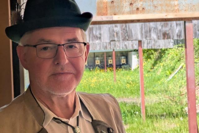Paul Berger ist schon fast 50 Jahre lang Vorsitzender des Schtzenvereins Adelsberg
