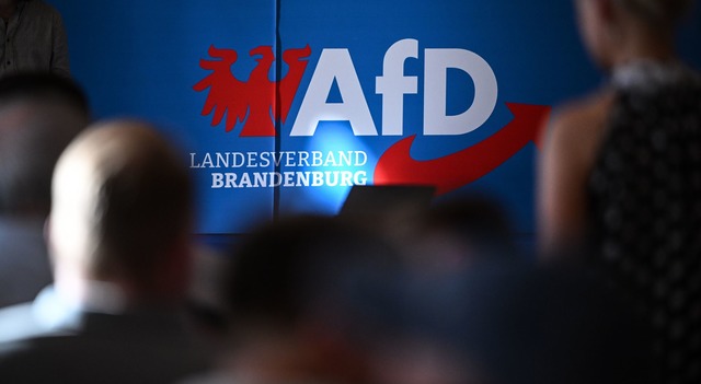 Die AfD in Brandenburg wehrt sich juri...tremistischen Bestrebung. (Archivbild) | Foto: Britta Pedersen/dpa Die AfD in Brandenburg wehrt sich juri...tremistischen Bestrebung. (Archivbild) | Foto: Britta Pedersen/dpa