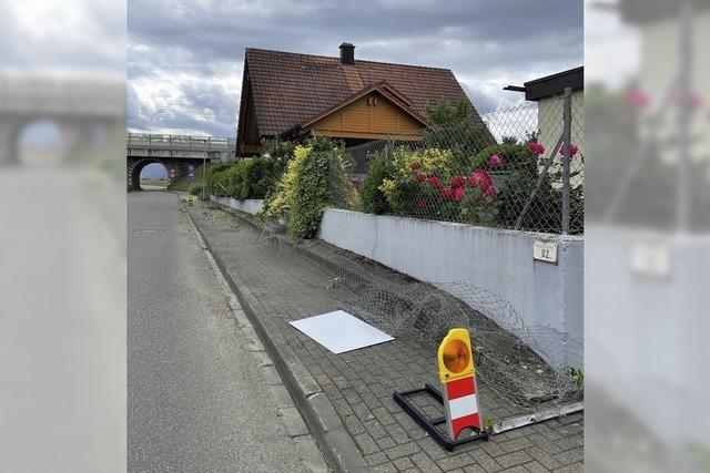 Alkoholfahrt mit Lkw endet in Tunsler Zaun
