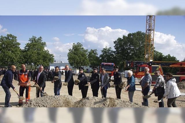 Baubeginn der neuen Rettungswache