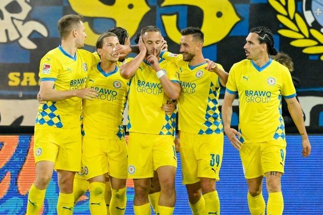 Sieg in Saarbrcken: Braunschweig vor Zweitliga-Verbleib