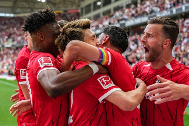Der SC Freiburg hat es in die Europa League geschafft. | Foto: IMAGO/BEAUTIFUL SPORTS/Bosco Der SC Freiburg hat es in die Europa League geschafft. | Foto: IMAGO/BEAUTIFUL SPORTS/Bosco
