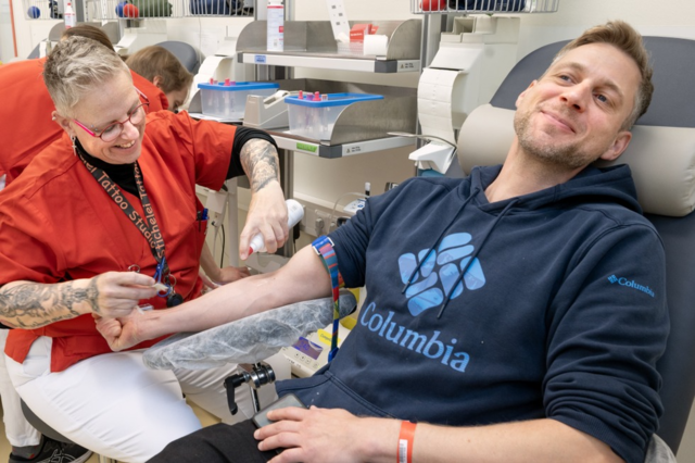 Geringer Aufwand, groer Ertrag: Blut spenden in der Uniklinik Freiburg