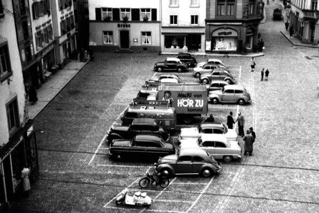 Der Bad Sckinger Mnsterplatz verndert sein Gesicht - nicht zum ersten Mal