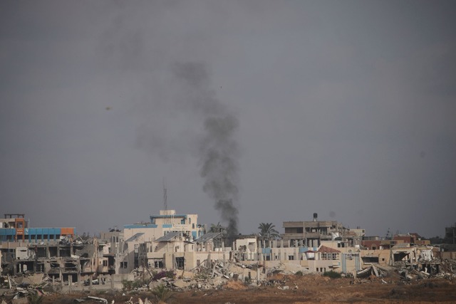 Laut Israels Armee gab es einen Drohne...sraelischer Bodentruppen. (Archivbild)  | Foto: Ohad Zwigenberg/AP/dpa