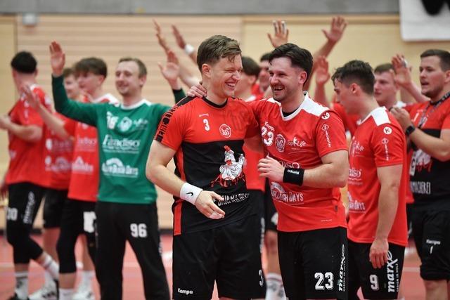 Der TuS Altenheim bezwingt die TG Schmberg mit 25:21 und steigt damit in die Handball-Oberliga auf
