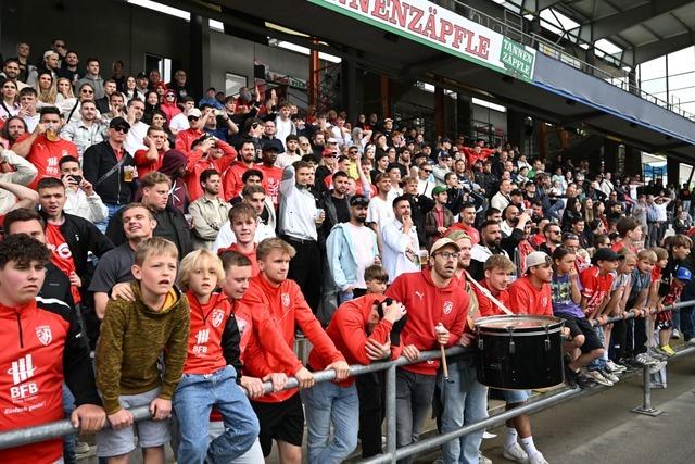 Ein Dorf steht Kopf: Auggen feierte beim Pokalfinale in Freiburg eine groe Fuballparty