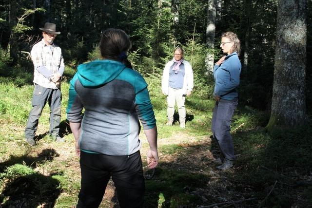 Erster Therapiewald im Kreis erffnet