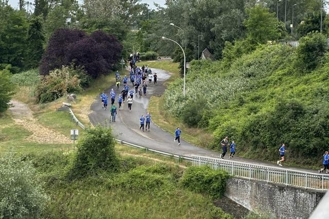 So hat unsere Autorin den grenzberschreitenden Lauf "Run for Europe" bei Breisach erlebt