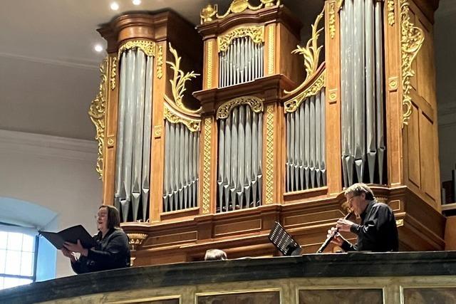 Kammermusik und Applaus bei Abendmusik in Allmannsweier fr Ernst Wacker