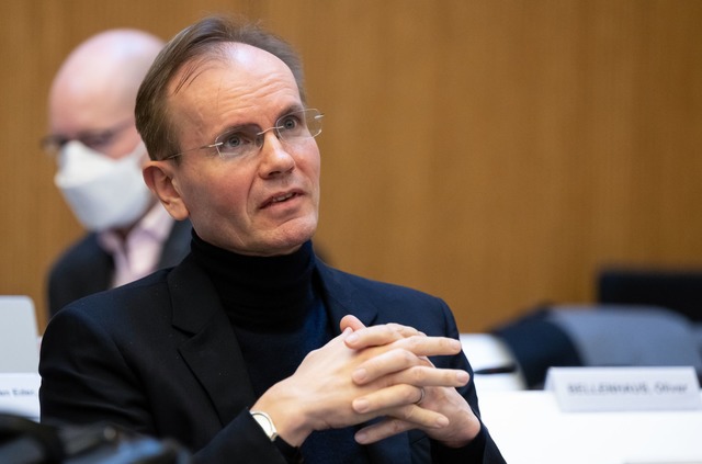 Der fr&uuml;here Wirecard-Chef Markus ...e vor auf seine Unschuld. (Archivbild)  | Foto: Sven Hoppe/dpa