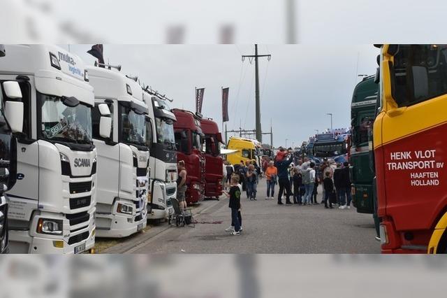 Beste Stimmung beim Truckertreffen in Friesenheim