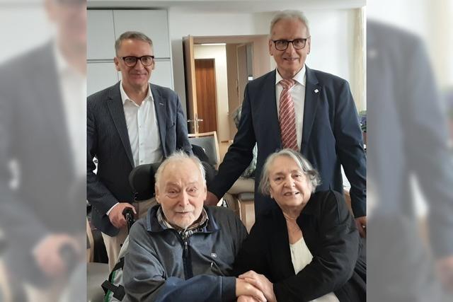 Landesehrennadel fr Wolfgang Glatz  aus Lahr-Reichenbach