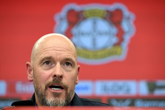 Erik ten Hag ist der neue Trainer von Bayer Leverkusen.  | Foto: Federico Gambarini/dpa