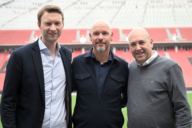 Ten Hag muss in Leverkusen den Umbruch gestalten.  | Foto: Federico Gambarini/dpa