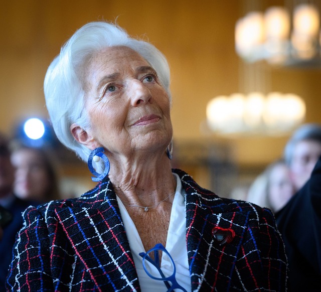 EZB-Pr&auml;sidentin Christine Lagarde...internationale Rolle f&uuml;r den Euro  | Foto: Bernd von Jutrczenka/dpa