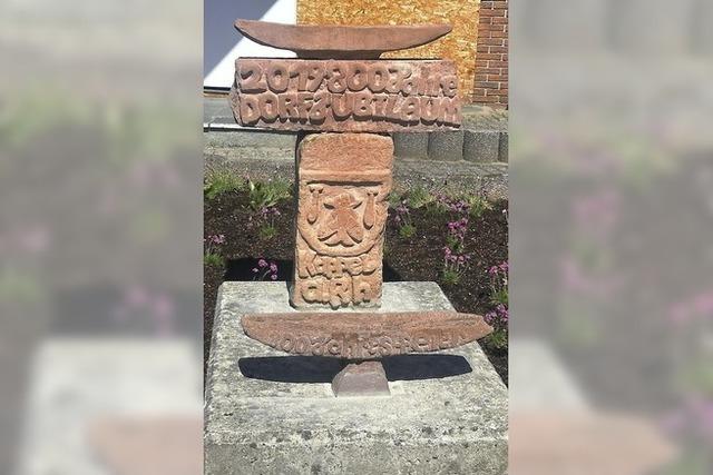 Neue Sandsteinskulptur