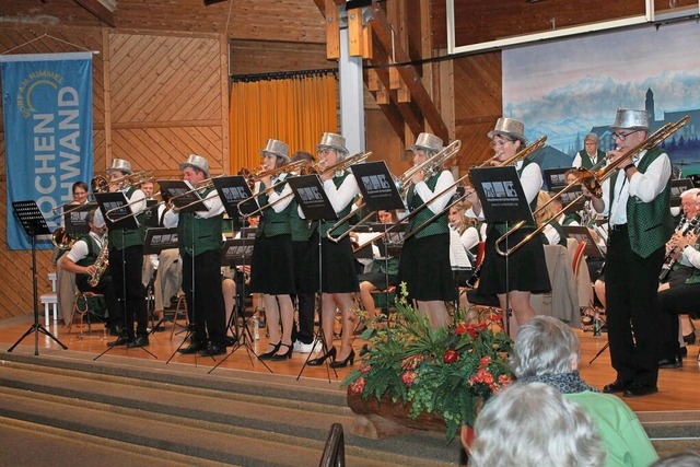In „Magic Slides“ vereinte...le Posaunenregister mit dem Orchester. | Foto: Cornelia Liebwein In „Magic Slides“ vereinte...le Posaunenregister mit dem Orchester. | Foto: Cornelia Liebwein