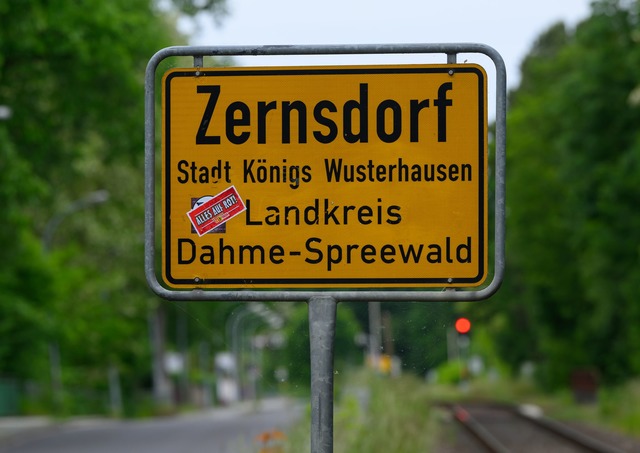 In Königs Wusterhausen hat es ein...ngen des Generalbundesanwalts gegeben. | Foto: Patrick Pleul/dpa In Königs Wusterhausen hat es ein...ngen des Generalbundesanwalts gegeben. | Foto: Patrick Pleul/dpa
