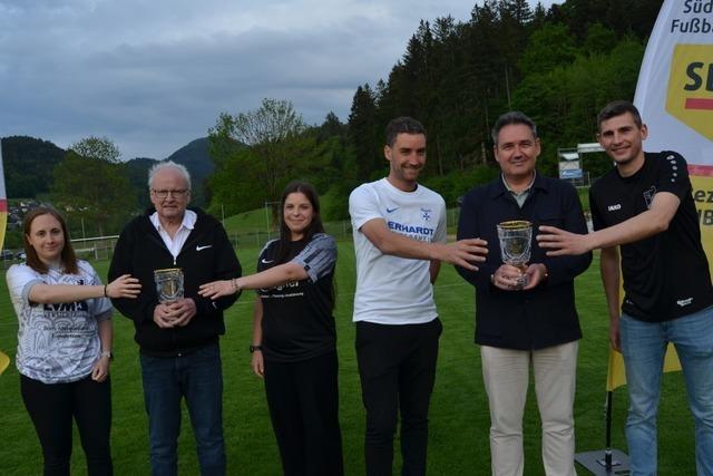 Das Pokalfinale im Bezirk Freiburg verstrmt eine besondere Elztler Duftnote