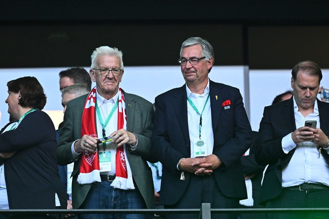Bekennender VfB-Fan: Winfried Kretschmann. | Foto: Tom Weller/dpa Bekennender VfB-Fan: Winfried Kretschmann. | Foto: Tom Weller/dpa