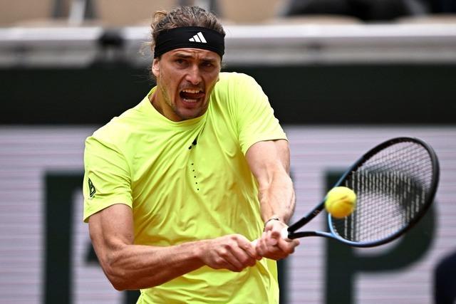 Lockerer Aufgalopp in Paris - Zverev schaut auf sich