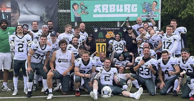 Die Offenburg Miners spielen um den Aufstieg in die Oberliga mit. | Foto: Verein Die Offenburg Miners spielen um den Aufstieg in die Oberliga mit. | Foto: Verein