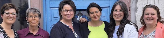 Der erneuerte Vorstand der Breisacher ...e Laib, Lisa Ebneth und Silvia Steiner | Foto: Christine Weirich Der erneuerte Vorstand der Breisacher ...e Laib, Lisa Ebneth und Silvia Steiner | Foto: Christine Weirich