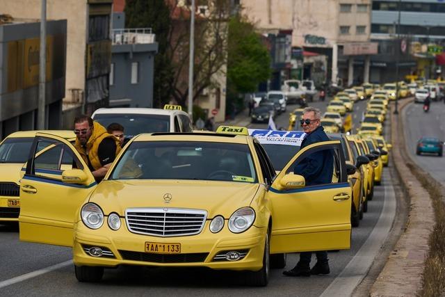 48-stündiger Taxi-Streik in Athen