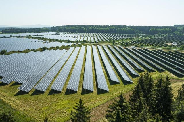 Größter Solarpark Baden-Württembergs ist am Netz