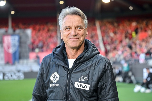 Trainer Horst Steffen - Wechselt er in die Fußball-Bundesliga? | Foto: Harry Langer/dpa Trainer Horst Steffen - Wechselt er in die Fußball-Bundesliga? | Foto: Harry Langer/dpa