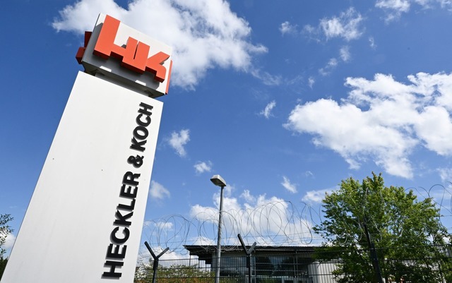 Die Geschäfte bei Heckler & Koch brummen. (Archivbild) | Foto: Bernd Weißbrod/dpa Die Geschäfte bei Heckler & Koch brummen. (Archivbild) | Foto: Bernd Weißbrod/dpa