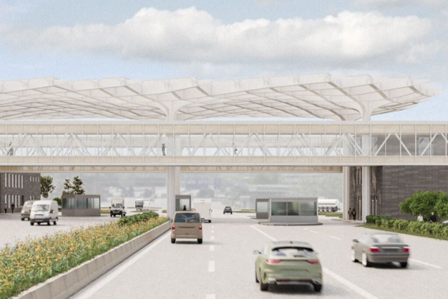 In den Sommerferien beginnt der Neubau der Zollanlage an der A5 am Grenzübergang Weil am Rhein