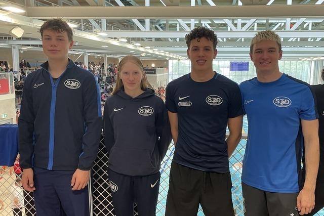 Schwimm-Team aus Denzlingen feiert Erfolge bei den Süddeutschen Meisterschaften im Schwimmen