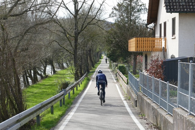 Der Wieseradweg bei Steinen | Foto: Martina David-Wenk Der Wieseradweg bei Steinen | Foto: Martina David-Wenk