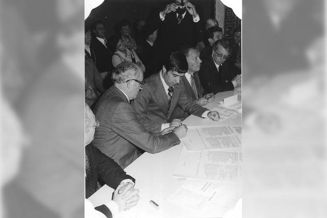 Vor 50 Jahren wurde die Freundschaft zwischen Lenzkirch und Jugon-les-Lacs besiegelt