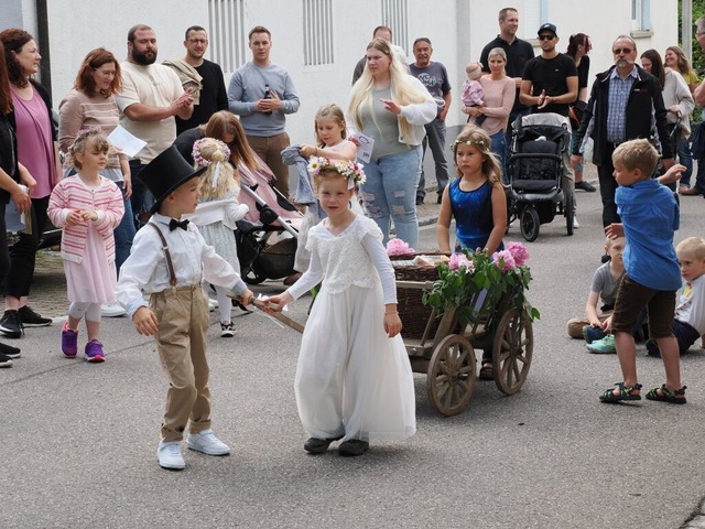 Emmi und Jannik heißt das diesjährige Uffert-Brautpaar. | Foto: Martina David-Wenk Emmi und Jannik heißt das diesjährige Uffert-Brautpaar. | Foto: Martina David-Wenk