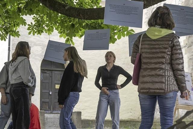 Aktionstag bringt Jugendliche ins Gespräch über Demokratie