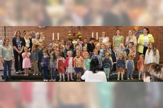 Kindergarten feiert runden Geburtstag