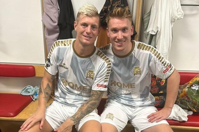 Dieser Lahrer kickte in der Icon League mit Toni Kroos und spielt nun bei der Kleinfeld-EM