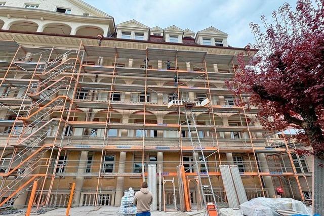 Bauprojekt fr rund 30 Millionen Euro: In St. Blasiens ehemaligen Sanatorium entstehen beliebte Wohnungen