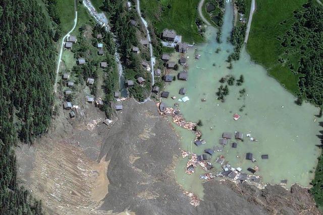Fotos: Gletscherabsturz in der Schweiz begräbt das Dorf Blatten