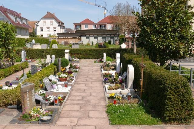 Der Friedhof in Ringsheim soll umgestaltet werden