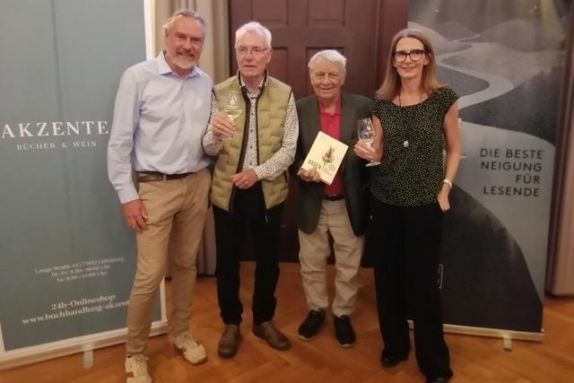 Weinjournalist Rudolf Knoll liest in Offenburg aus seinem neuen Buch "Baden - Meine Weinheimat"