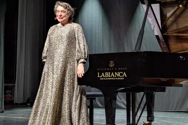 Flaschenpost für die Zukunft: Elisabeth Leonskaja eröffnete die Badenweiler Musiktage