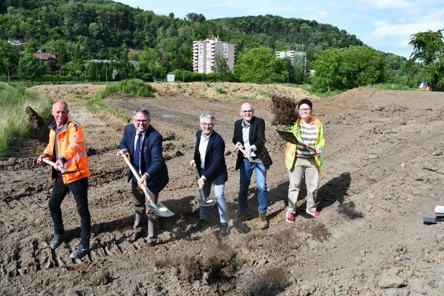 Baubeginn im Wohngebiet Kapellenbach-Ost in Grenzach-Wyhlen