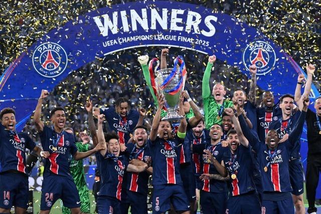 Paris demtigt Inter Mailand und holt den Champions-League-Titel