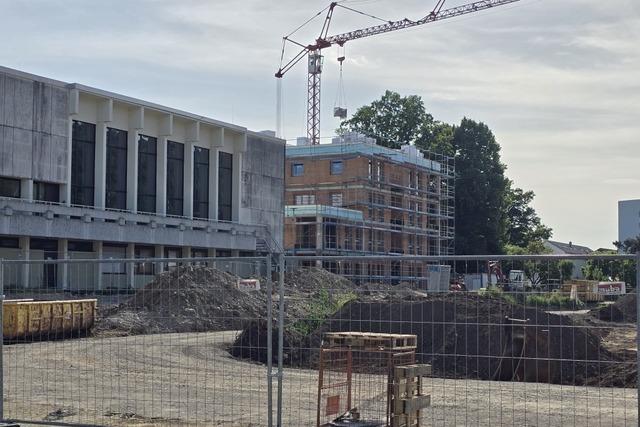 Grenzach-Wyhlener Bürgermeister erwartet im Juni viel Krach und Staub auf der Mitte-Baustelle